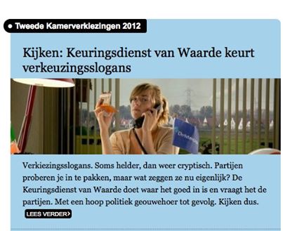 Mogen wij ook keuzen? 