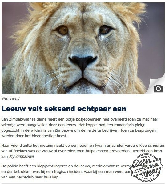 Nogal wiedes als je naakt bent ...