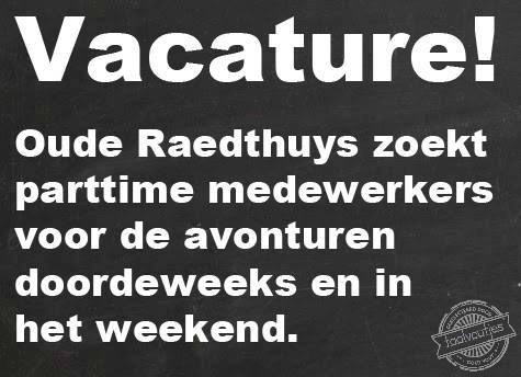 Voor wie echt een boeiende baan zoekt.