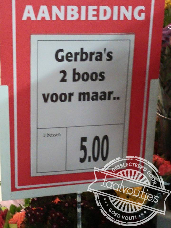 Lief zijn ze wel duurder.