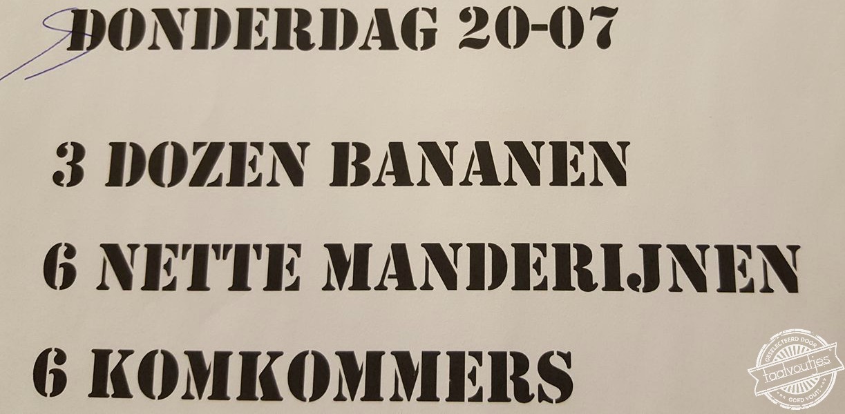 Die cursus etiquette werpt zijn vruchten af.