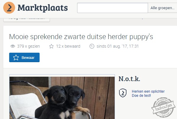 Wel met een zwaar Duits accent.