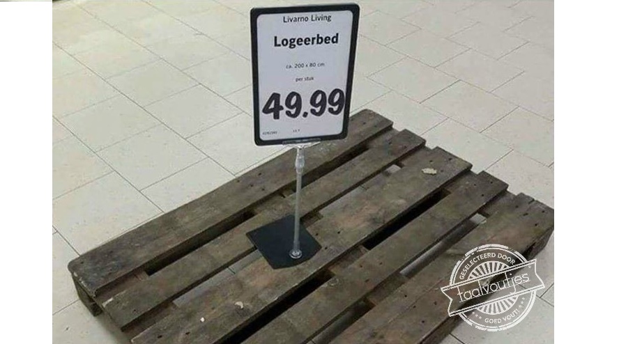 Zo blijft je schoonmoeder nooit meer slapen.