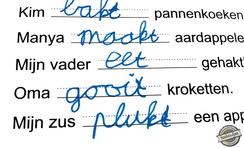 Kan ze zich dan ook nooit inhouden?!