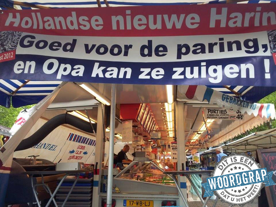 Wel eerst even het kunstgebit uitdoen.