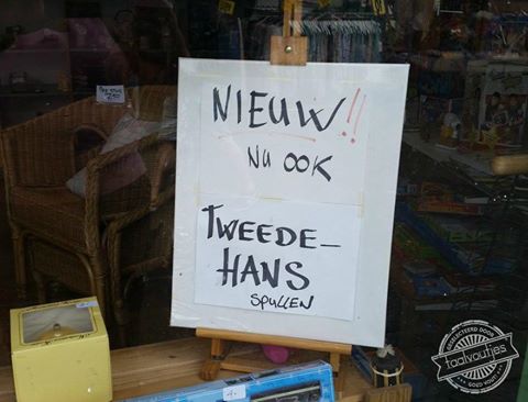 “Hans, jouw spullen staan te koop!”