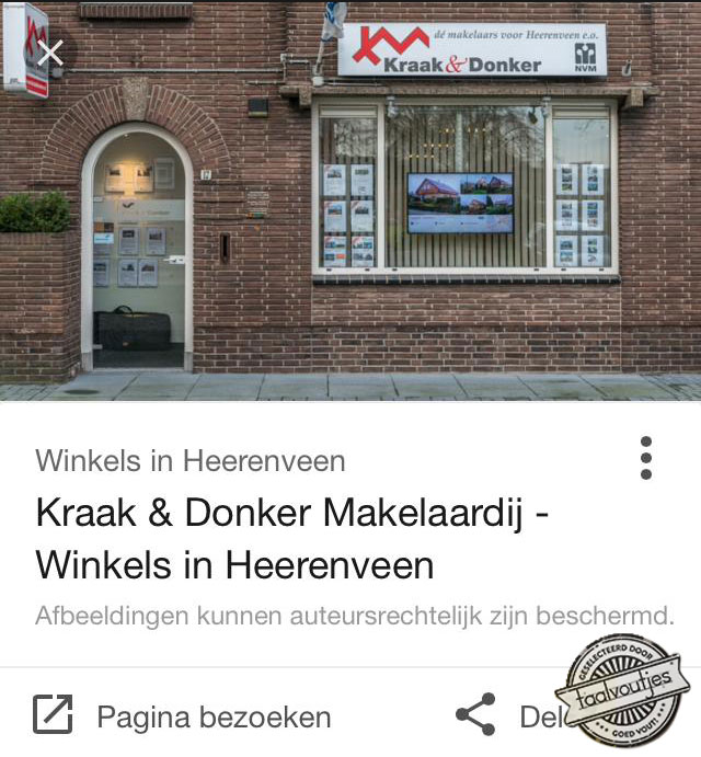 Ik koop liever bij de gebroeders Strak en Licht.