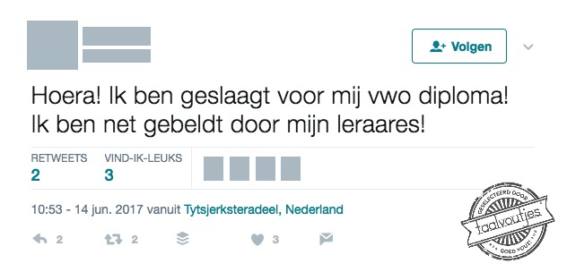 Dat was vast een verlossend woord.