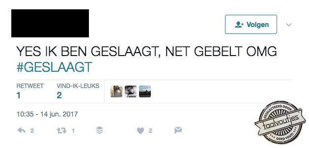 Weet je het zeker?