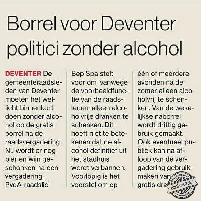 Dat had je kunnen zien aankomen …