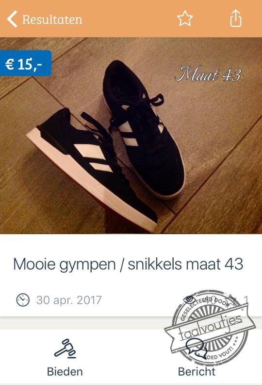 Je weet wat ze zeggen van mannen met grote voeten …