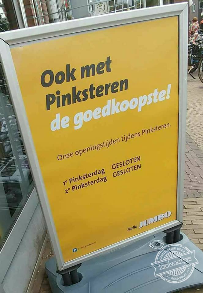 Dat is inderdaad wel goed voor je portemonnee.