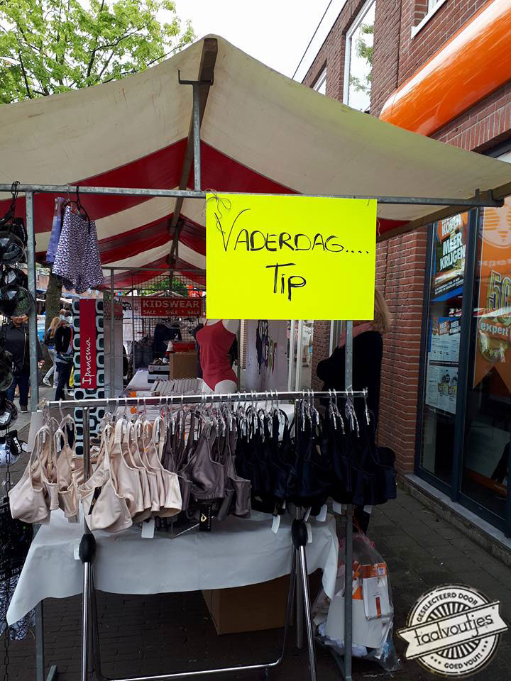 Voor zijn biertietjes.