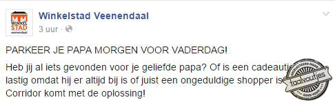 Dan heb je er ook geen omkijken meer naar.