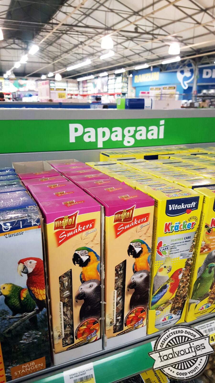 Maar wat mamagaai daar nou van vindt?