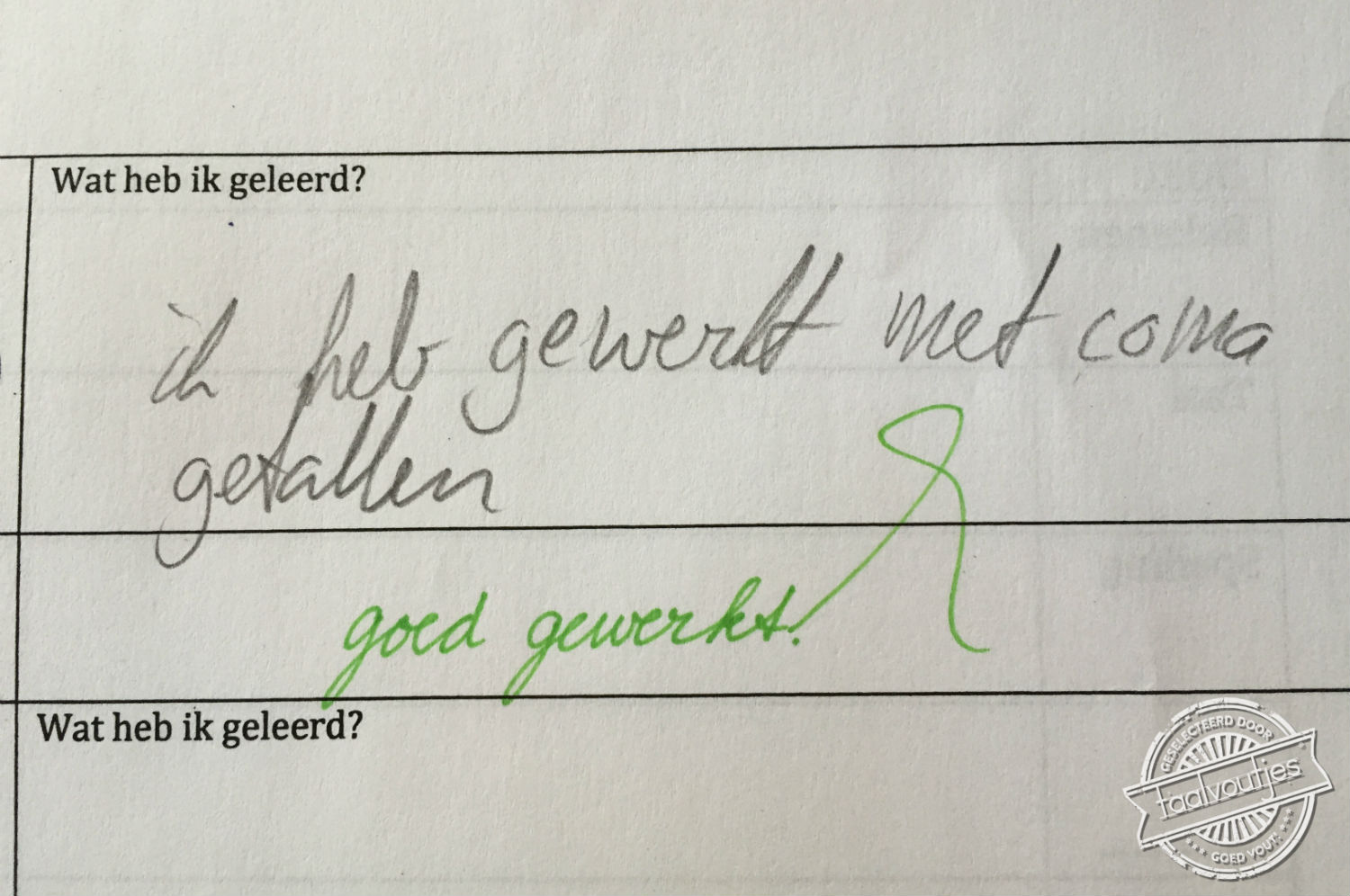 En saai dat het was.