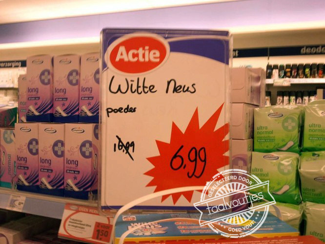 Je neus wordt er wel lekker schoon van