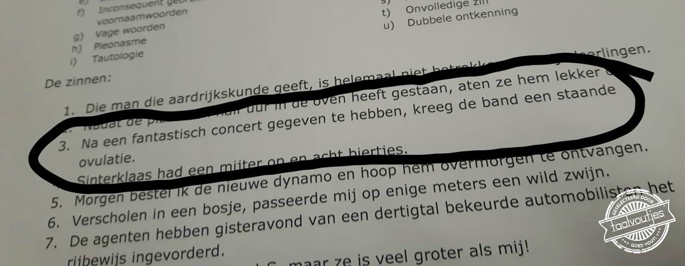 Beter dan een staande menstruatie.