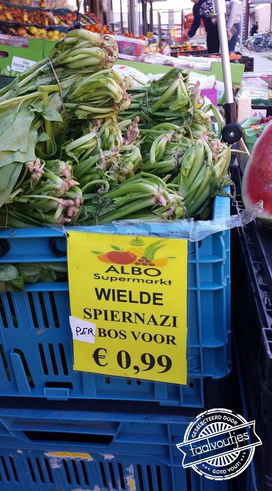 Groente voor je extreemrechtse biceps.