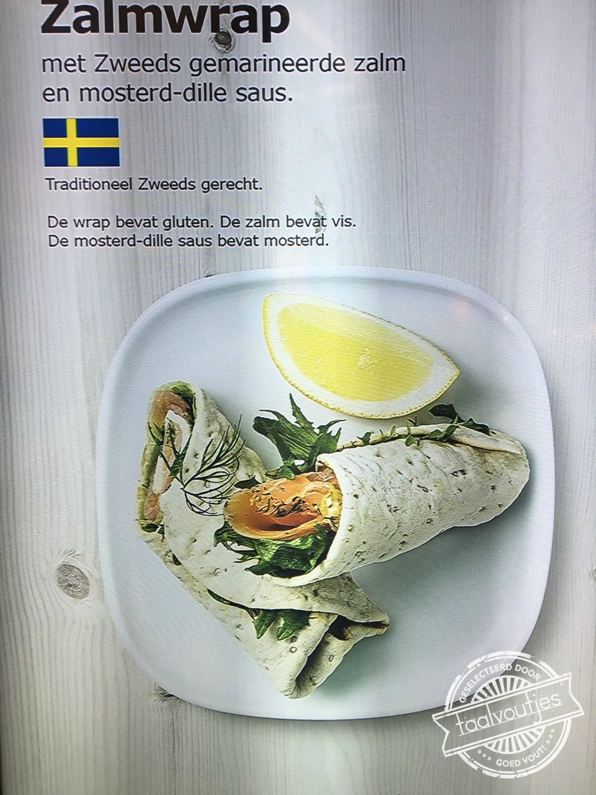 Je verwacht het niet.