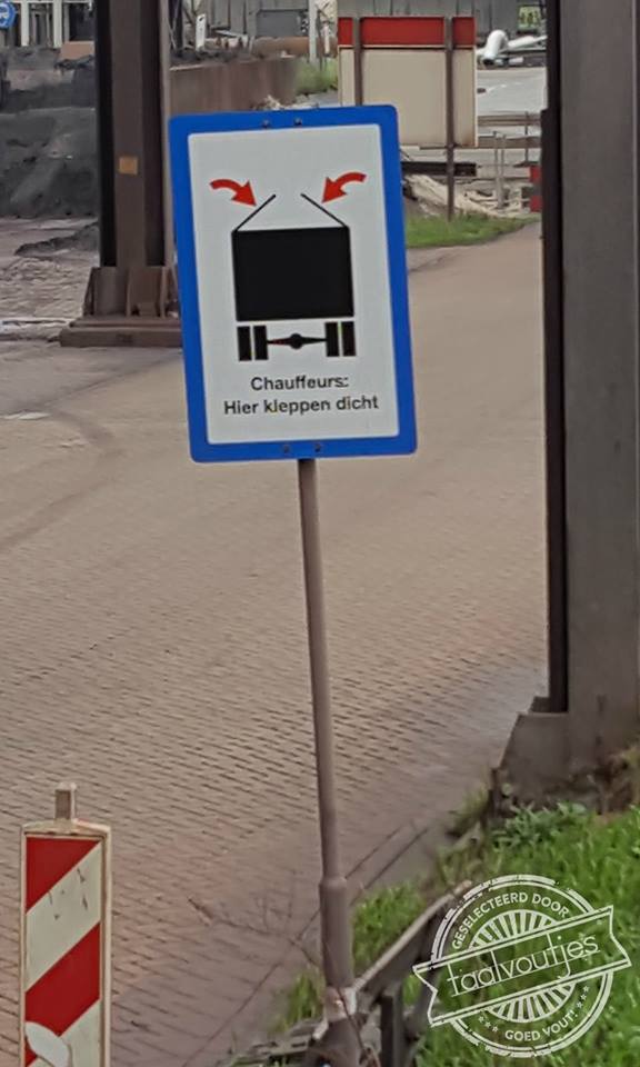 Je nadert de stiltezone.