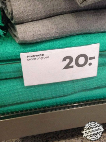 Ja jeetje … Ik kan altijd zo moeilijk kiezen!