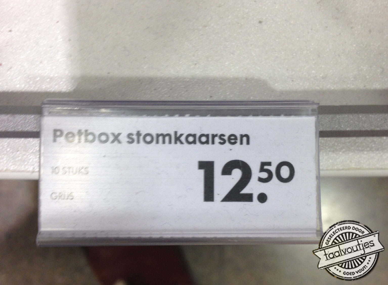 Een echte sfeermaker.