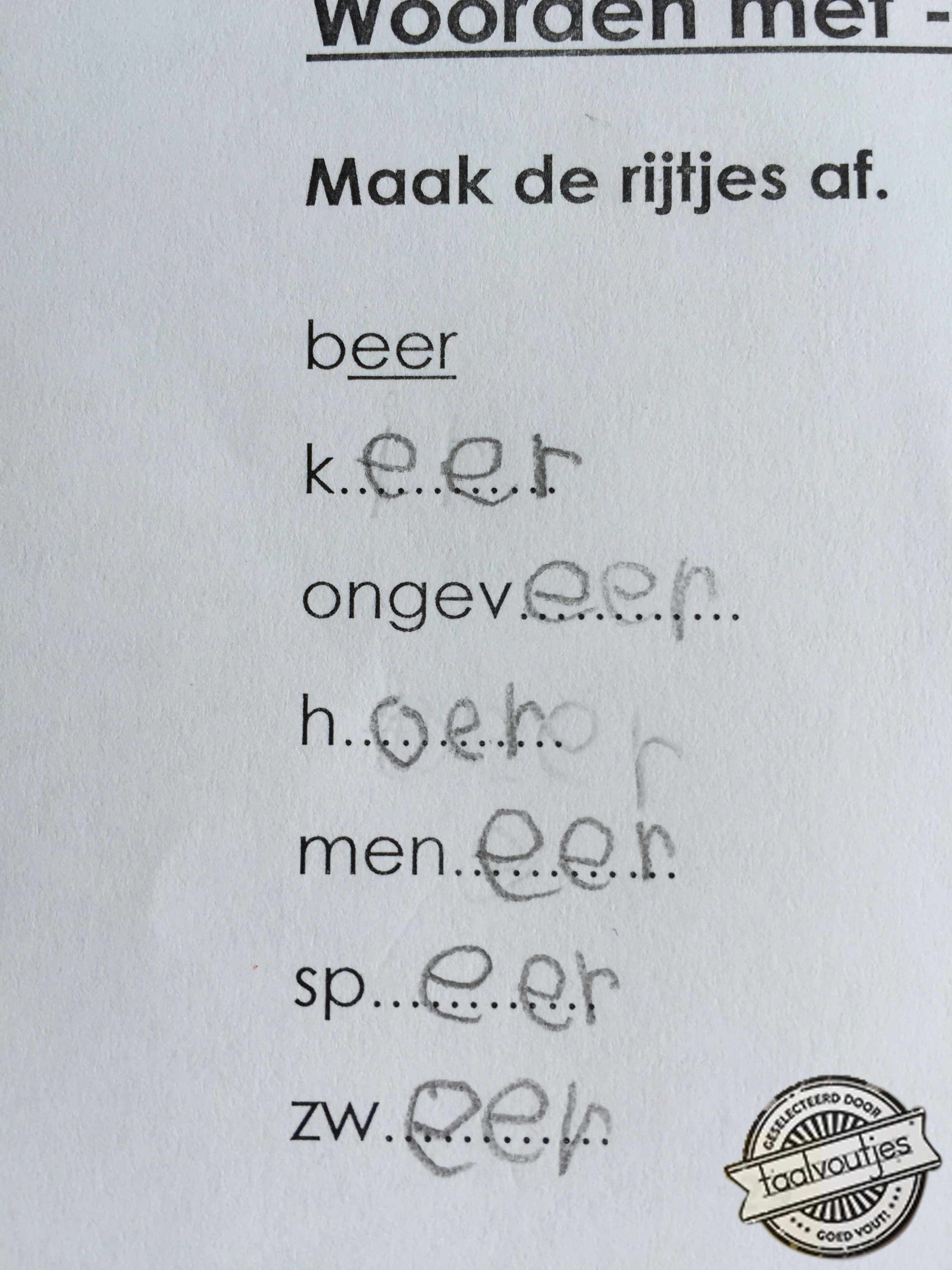 Waar het hart vol van is …?