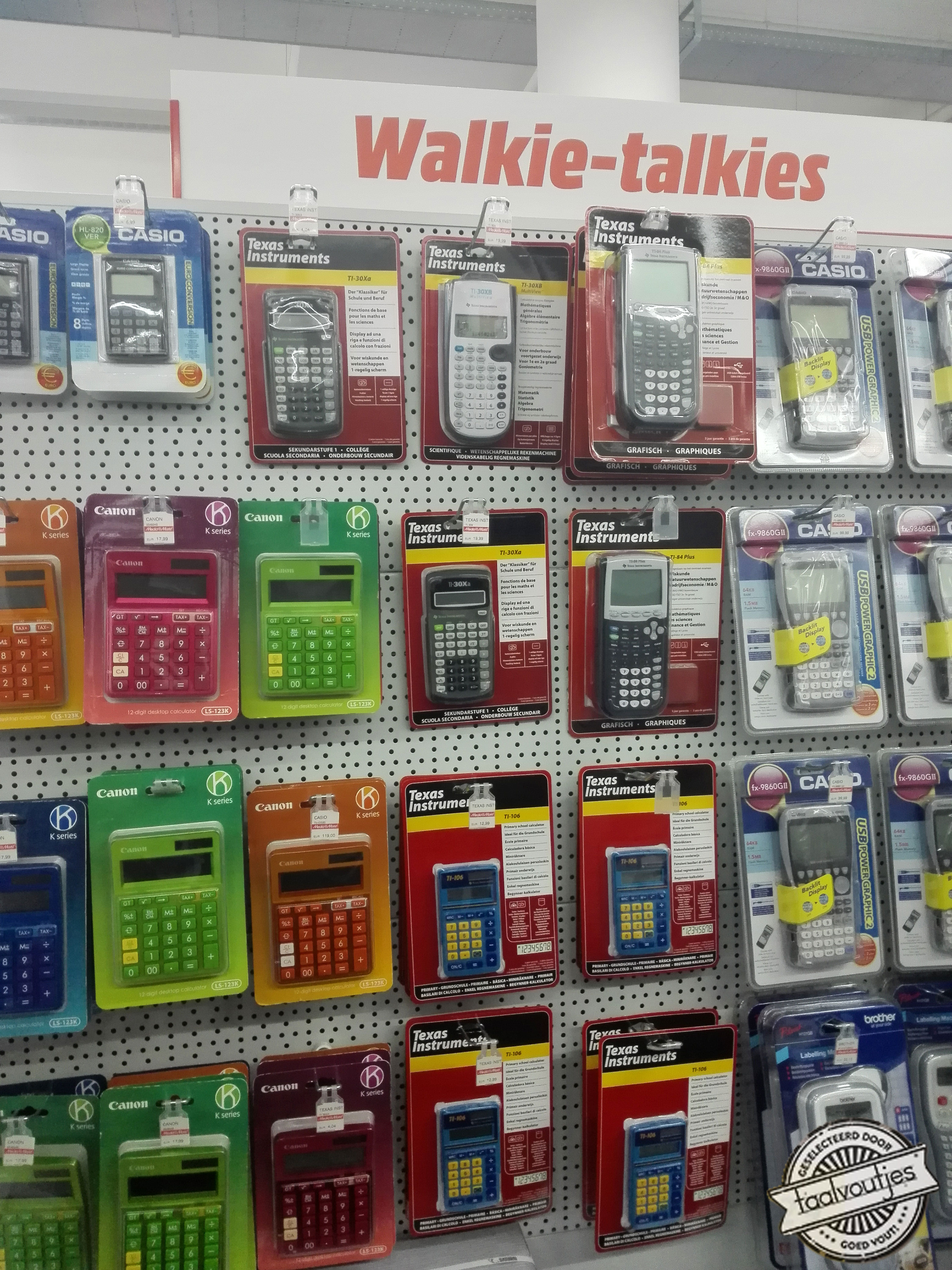 We snappen de verwarring wel.