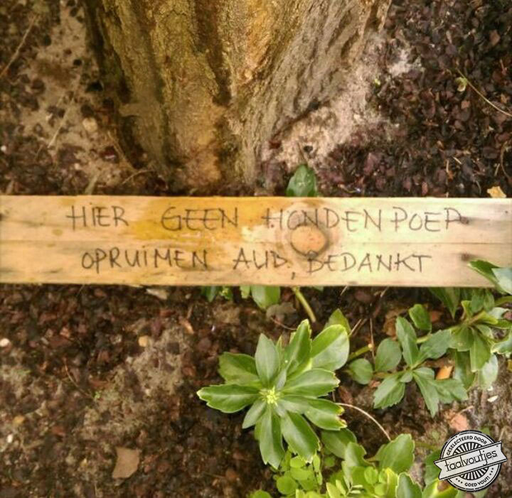 Maar je kunt er natuurlijk ook d(r)ol op zijn!