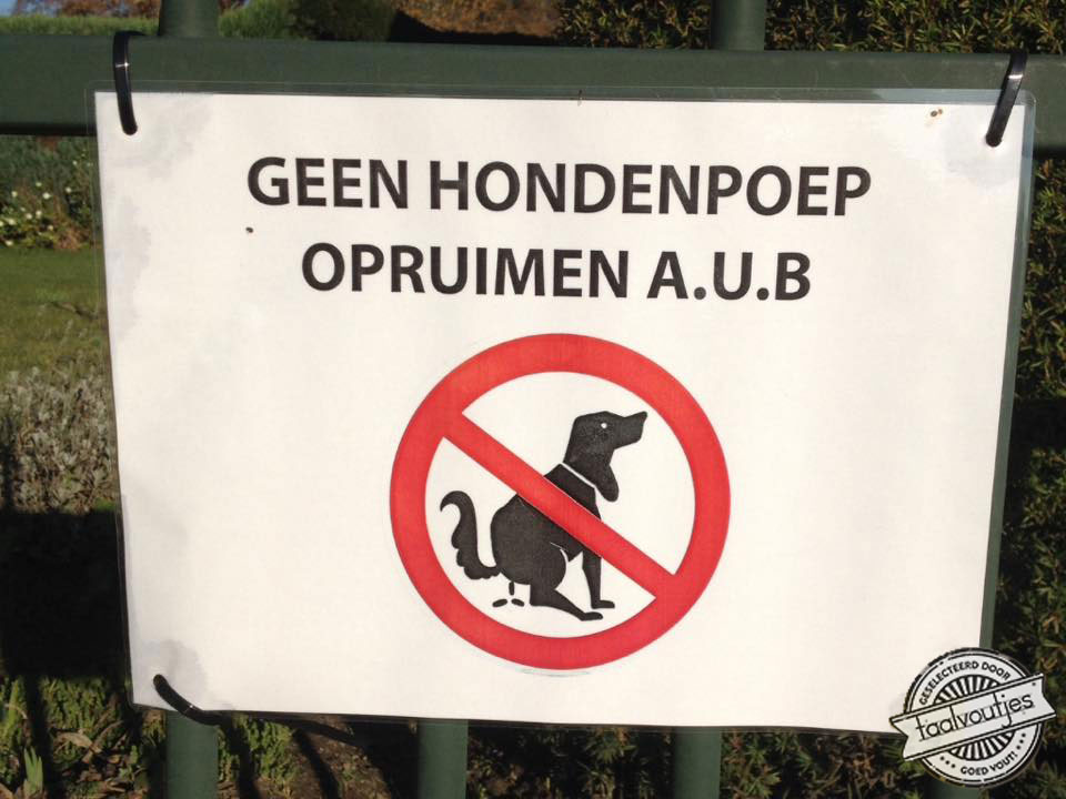 Dan laat ik het wel liggen.