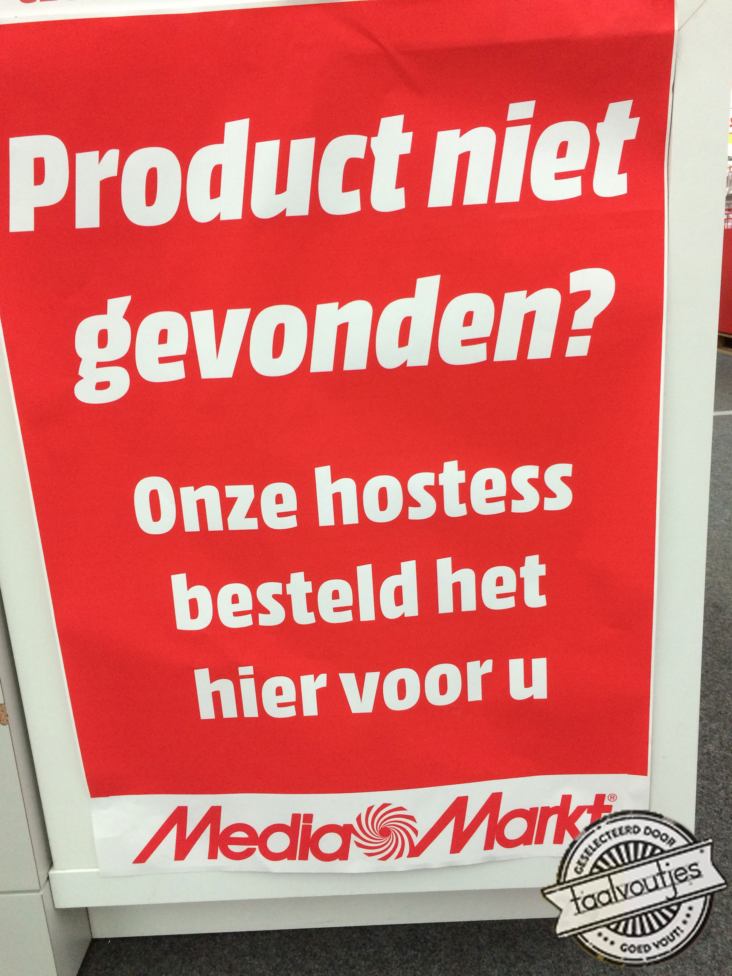 Kan ze er meteen een woordenboek bij bestellen?