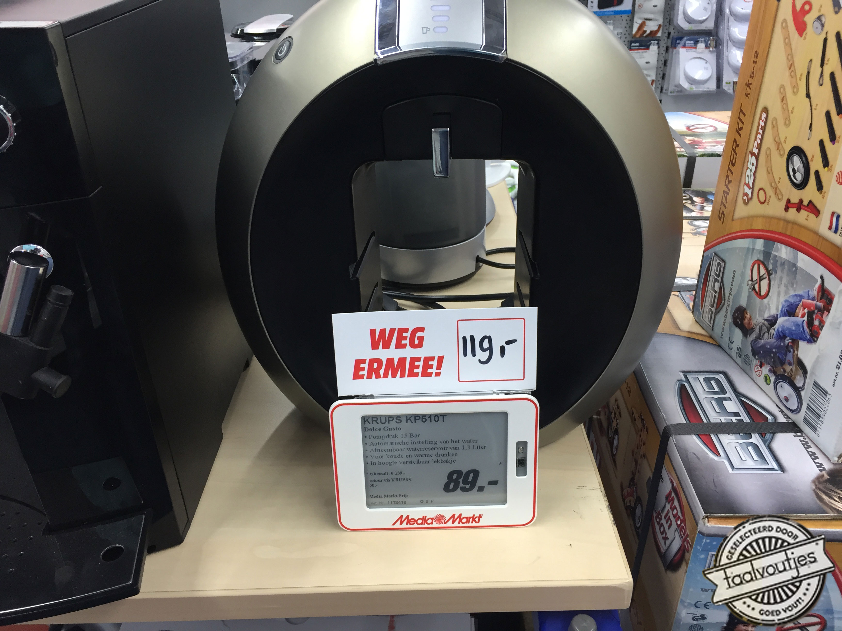 “Dan gaan ze vast als hete broodjes!”