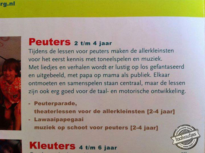 Dat van dat ‘samen spelen’ klopt dan wel.