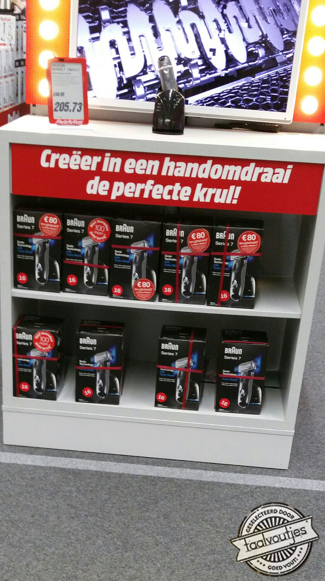 Als er tenminste nog iets van je haar overblijft …