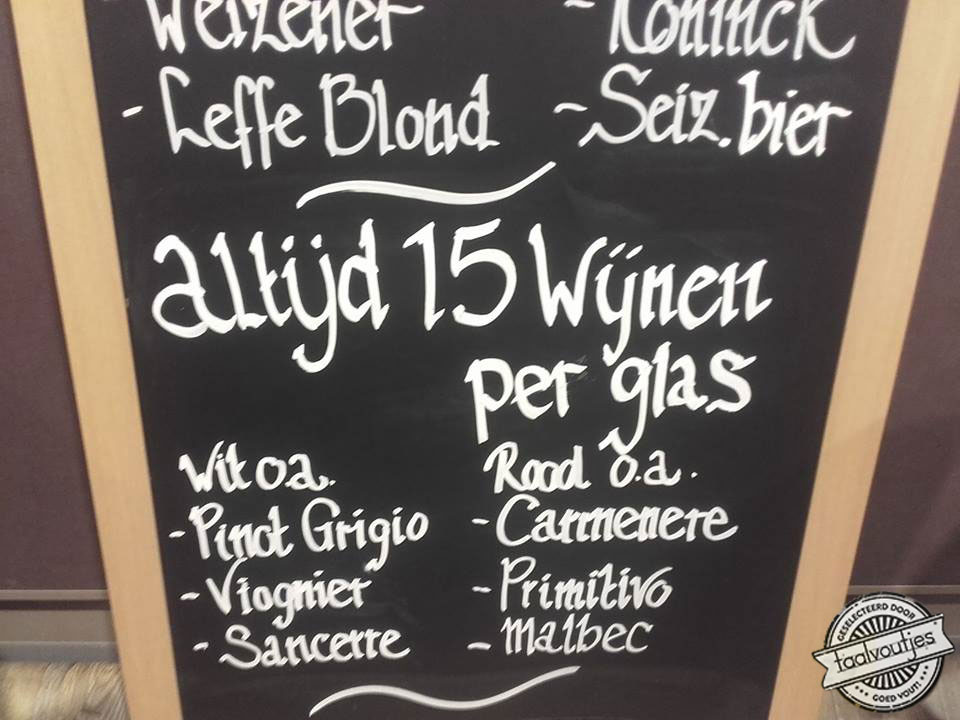 Mag wel een flinke bel zijn.