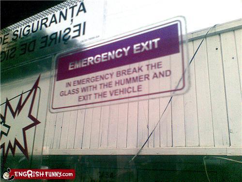 Dan moet je wel een legervoertuig voorhanden hebben