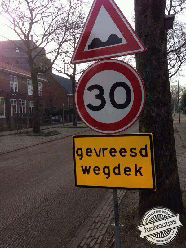 Je krijgt er spontaan straatvrees van.