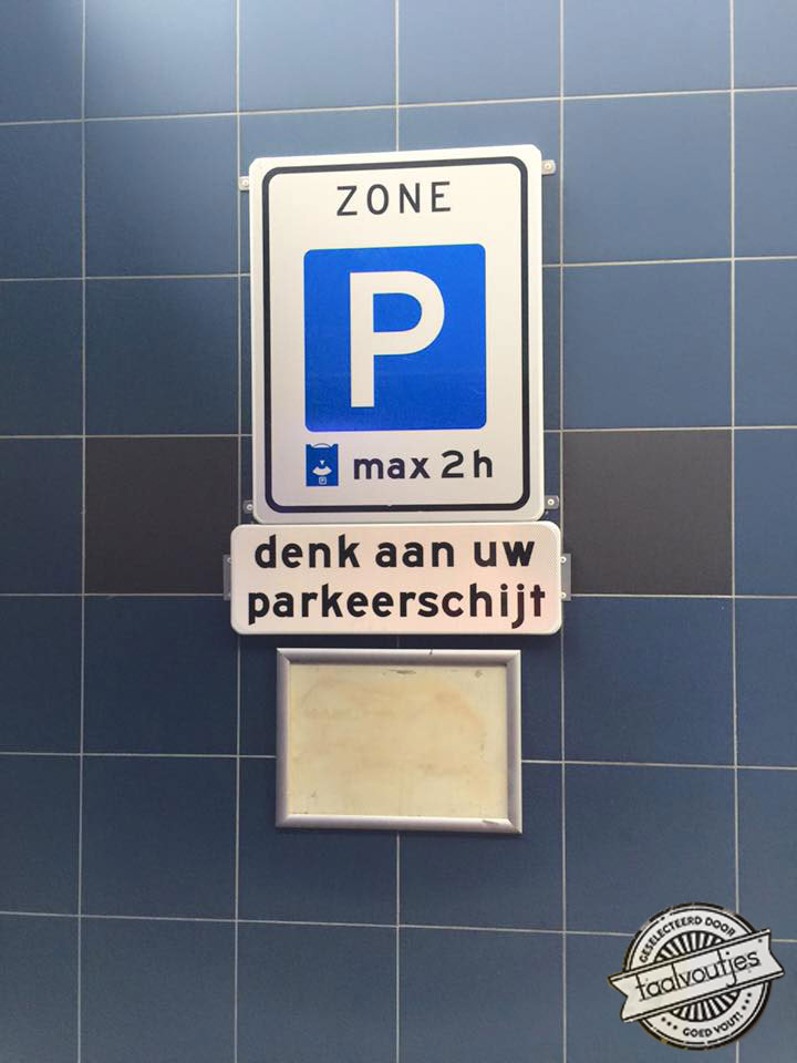 Gelukkig heb ik altijd een schepje in m’n kofferbak liggen.