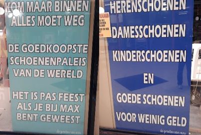De andere schoenen zijn dus inferieur?