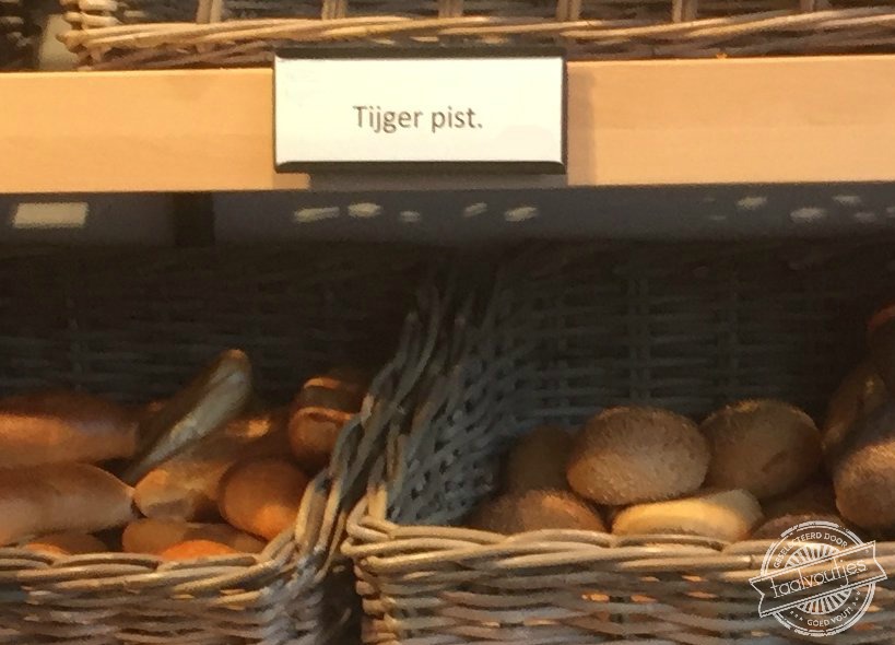 Ieuw, niet op het brood!