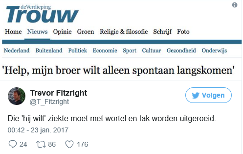 Die spatiefout zien we dan maar door de vingers,