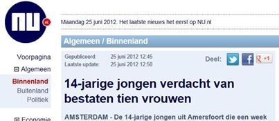 Een straf dat je bestaat, het is toch wat