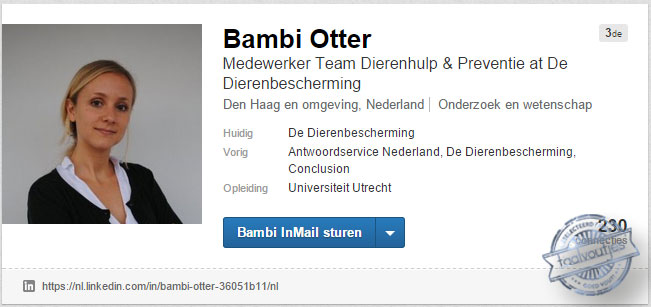 Vast geen gehaaid typetje