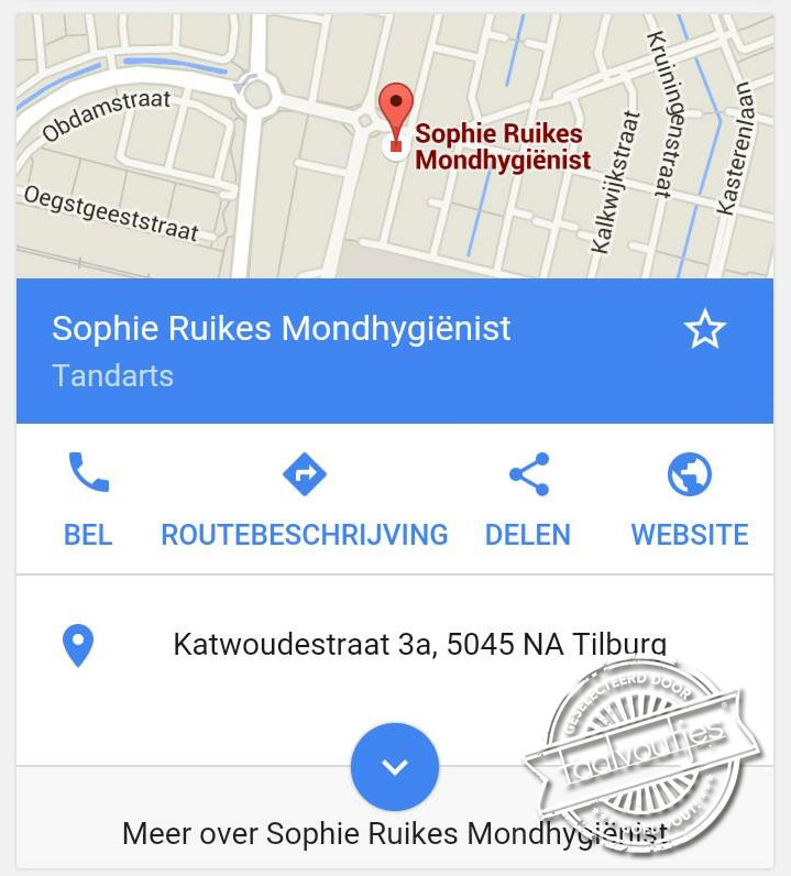 Maar neem wel even een pepermuntje voor je afspraak