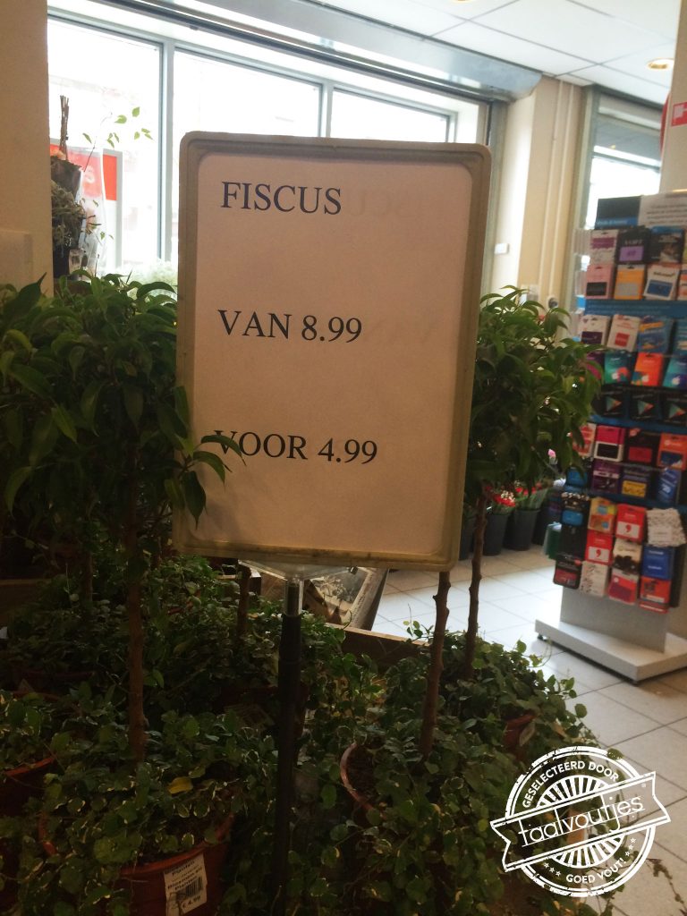 Geld groeit toch niet aan bomen?