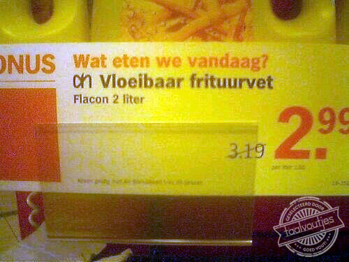 Laat die patatjes maar zitten, ik heb trek in …