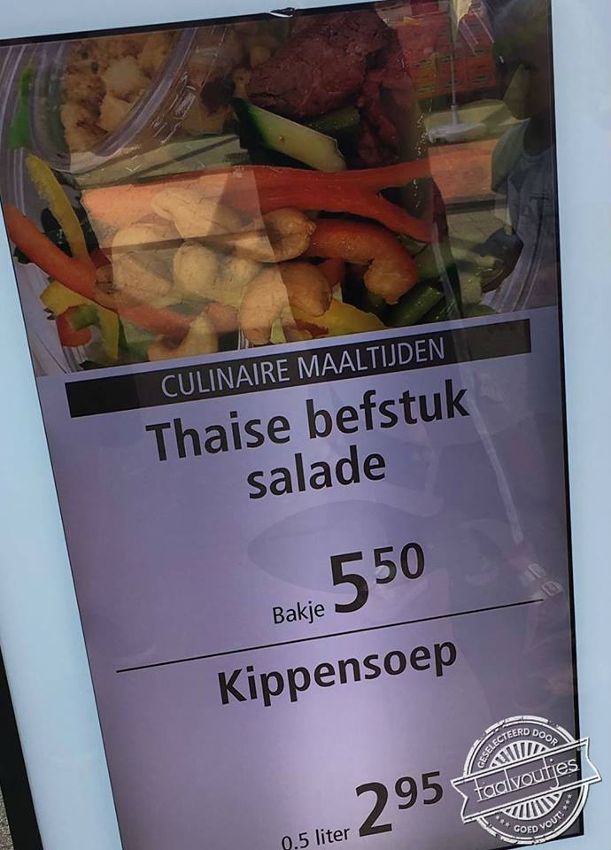 Tongstrelend lekker!