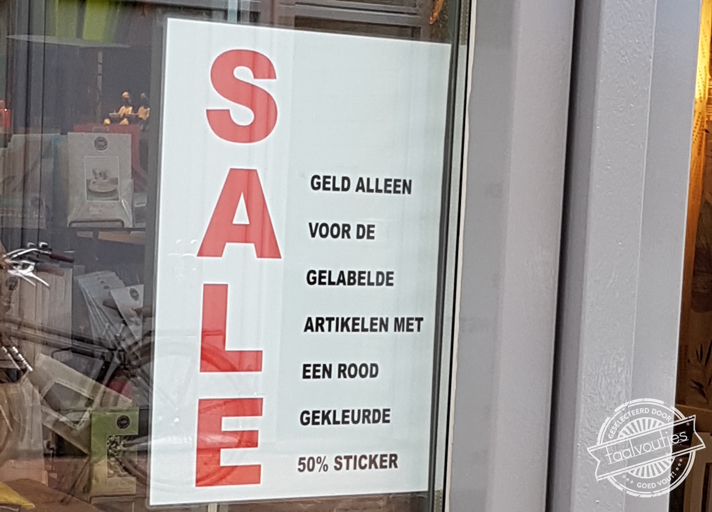 Dus de rest is gratis?