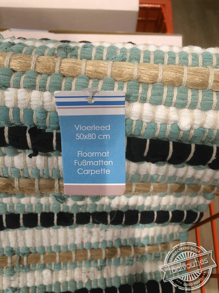 Past mooi bij m'n sniklaminaat.